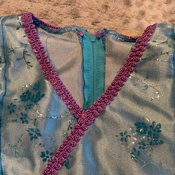 Sparkle flower geisha dance costume. - Picture 4 of 11